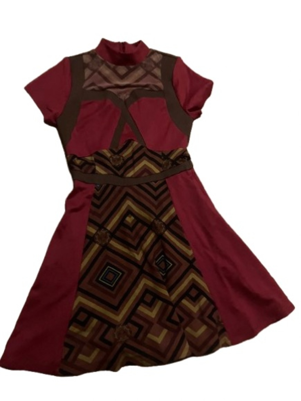 Her Universe x Marvel Black Panther Wakanda Forever Dora Milaje Dress Size M